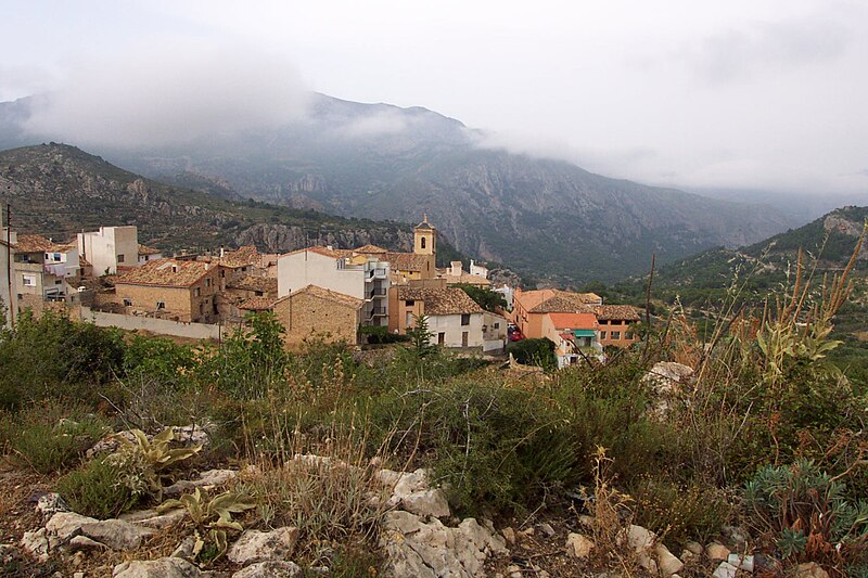 Confrides, Alacant/Alicante